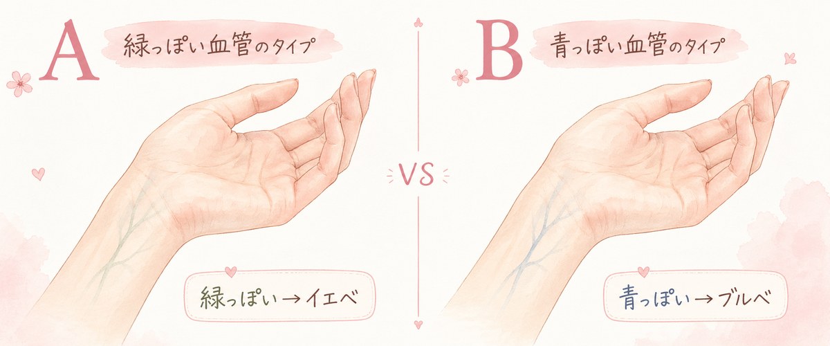 血管の色比較