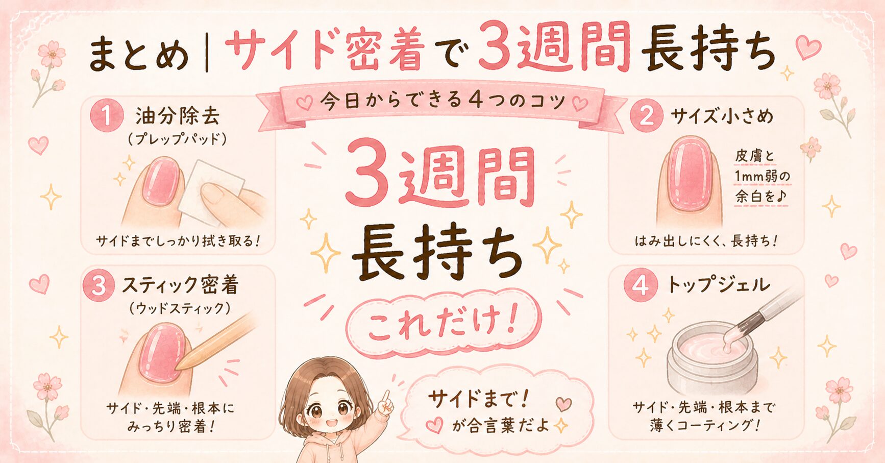 ohora 3週間長持ち まとめ図解